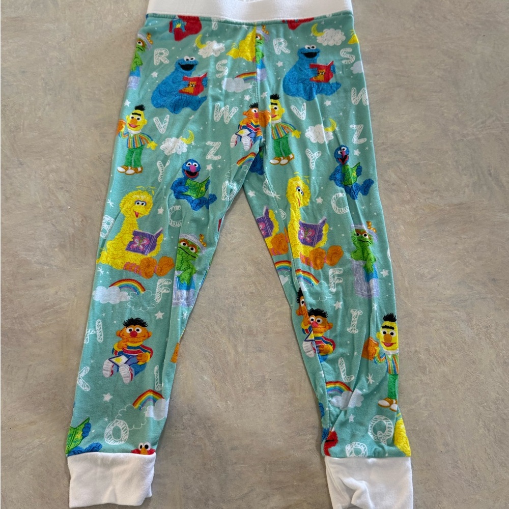 Little Sleepies Sesame Street Pajama two piece - Picture 4 of 5